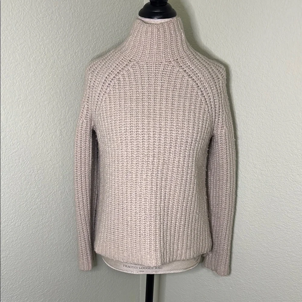 Theory Cream Cashmere Wool Sweater - Picture 1 of 6